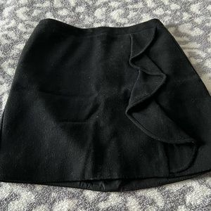 J Crew Mercantile Wool Blend Skirt